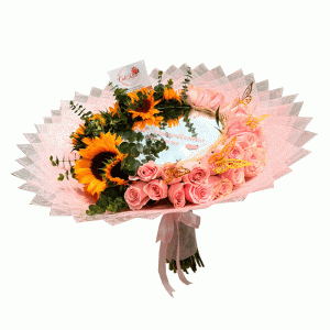 ramo-buchon-para-cumpleaños-con-espejo