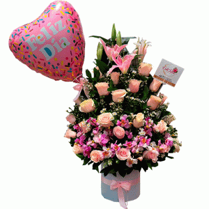 ramo-de-rosas-rosadas-y-orquideas