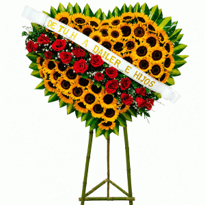Corona-Funebre-en-Forma-de-Corazon-Girasoles-y-Rosas-Rojas