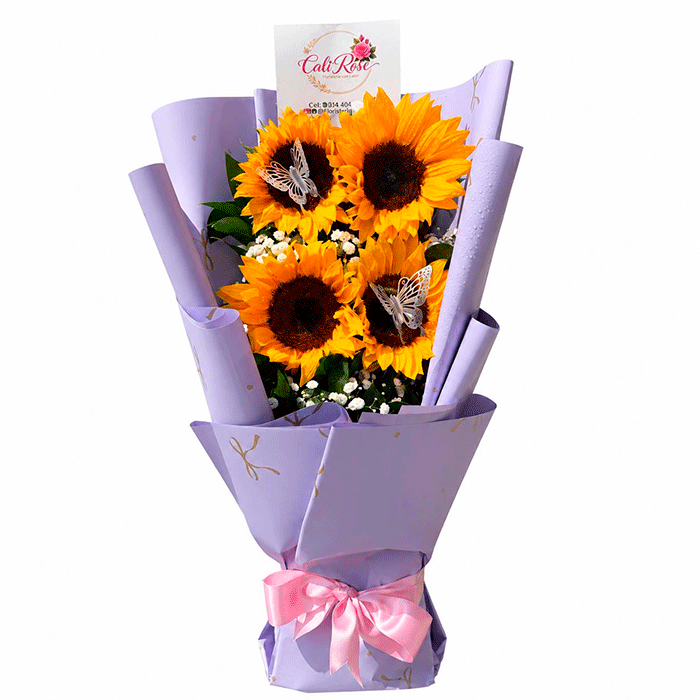 Ramo-Buque-de-Girasoles